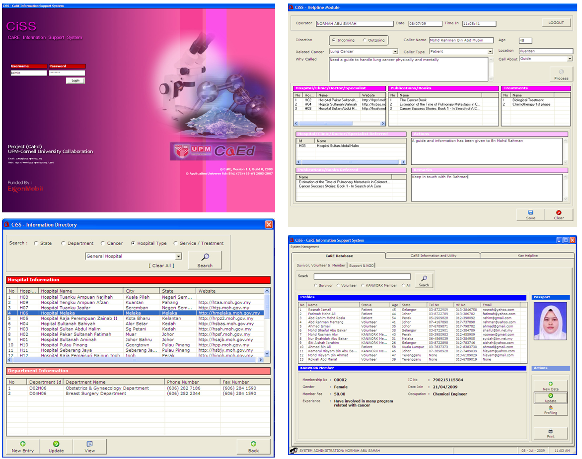 Cancer Resource Management System